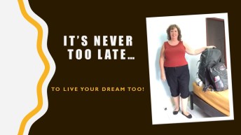 it's never too late ...to do it